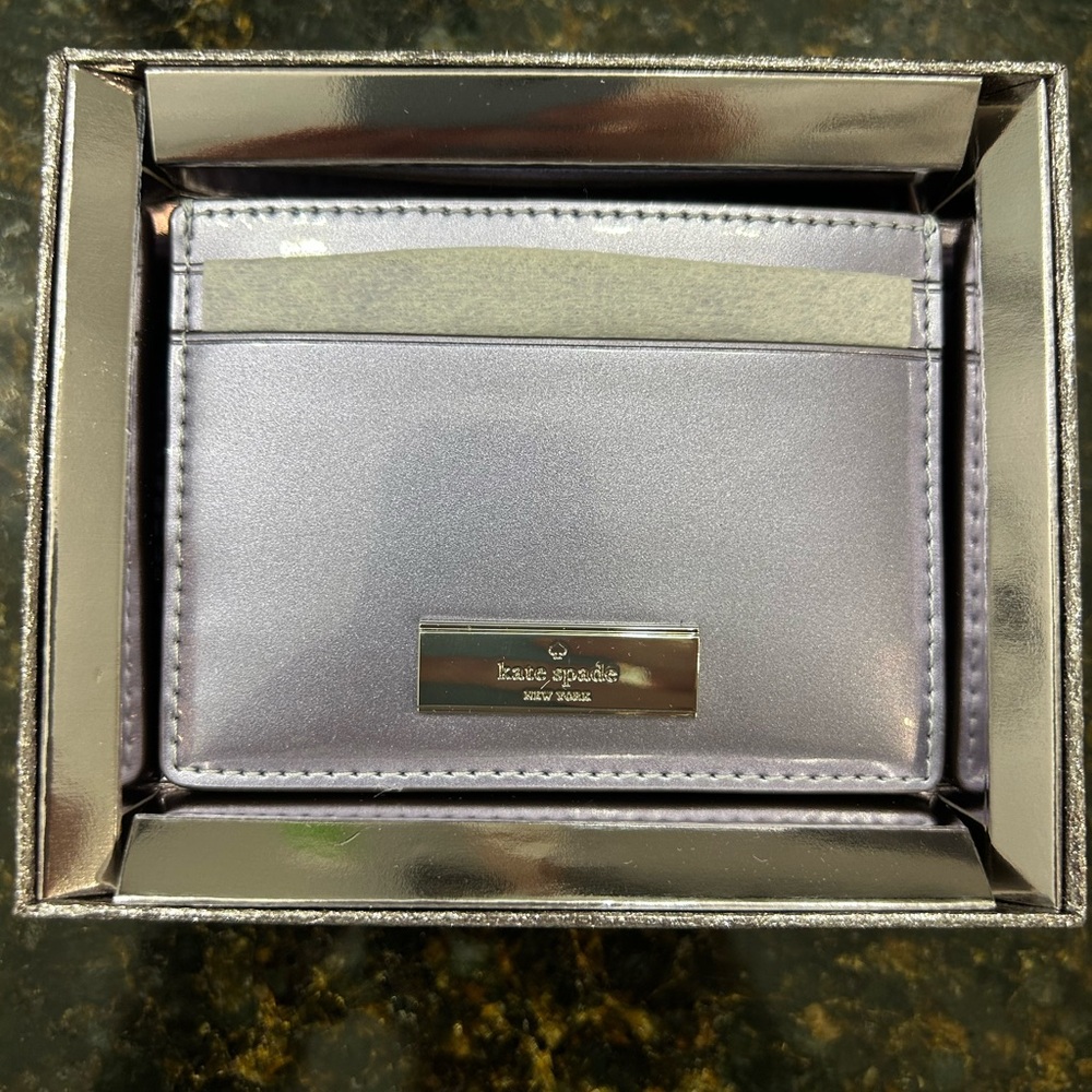 Kate Spade Purple Card Holder